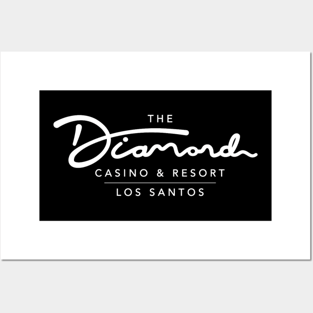 The Diamond Casino & Resort Los Santos Wall Art by Xavi Biker